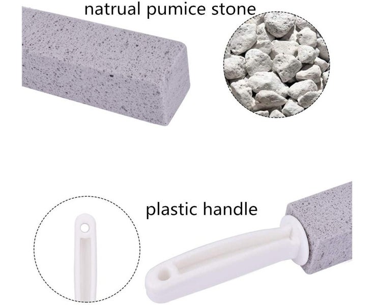 4pcs Handle Pumice Stone Toilet Cleaning Stones Cleaning Stone For Removing Hard Carousel 2