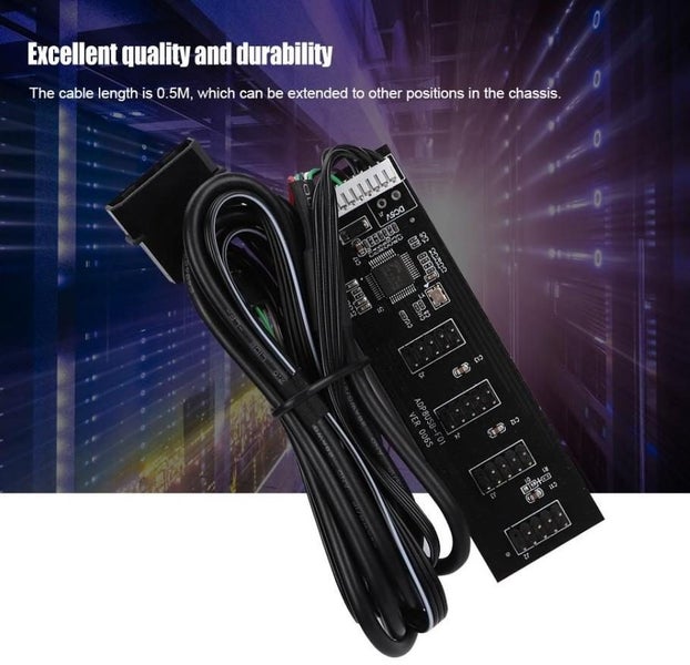 9Pin To 4 9Pin Usb 2.0 Hub For Internal Motherboard 4Pin Powered Carousel 5