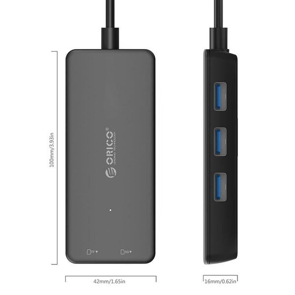 Usb3.0 Hub With Card Reader Orico H3Ts-U3 Carousel 2