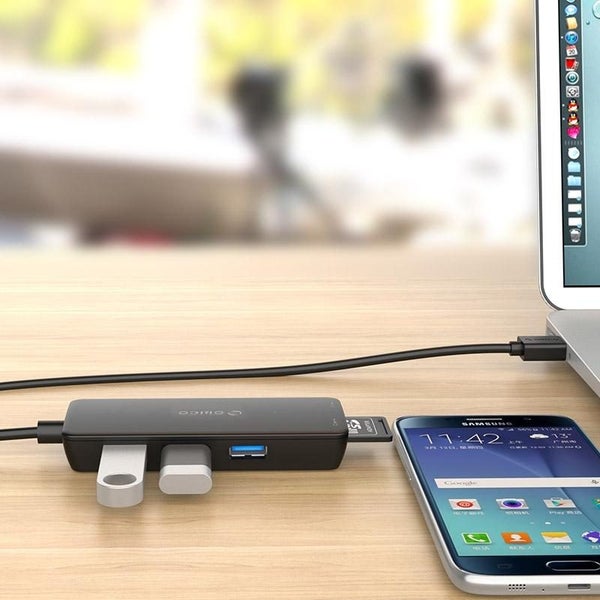 Usb3.0 Hub With Card Reader Orico H3Ts-U3 Carousel 10