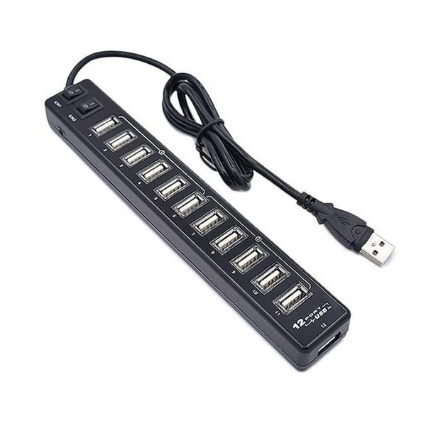 12-Port Usb 2.0 Hub For Laptops And Netbooks Carousel 1