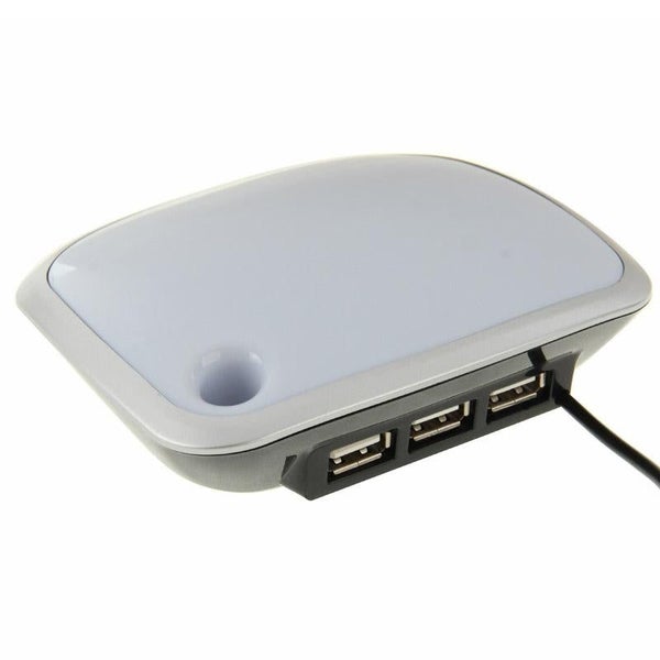 3-Port Usb Hub With Led Light 1M Cable Carousel 2