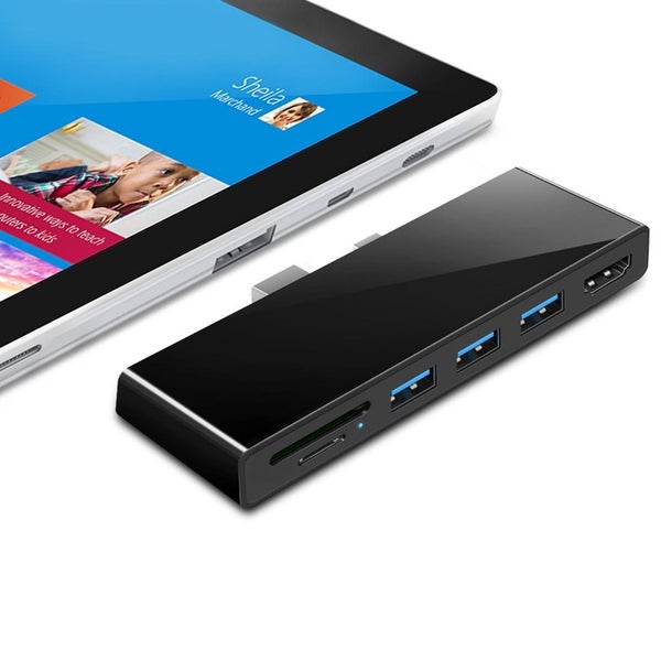 3-Port Usb 3.0 + Hdmi + Sd / Tf Card Reader Hub With 4K Hdmi Adapter Carousel 1