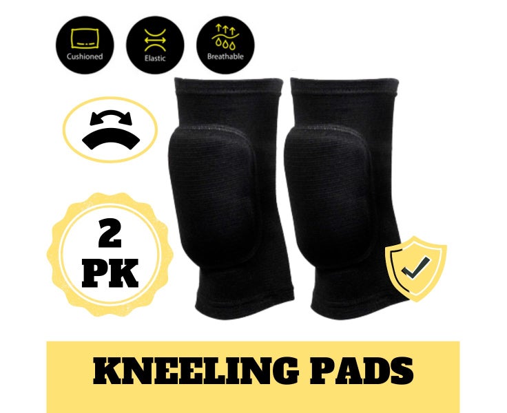 2PK Protective Knee Pads Cushioned Comfortable Durable Carousel 2