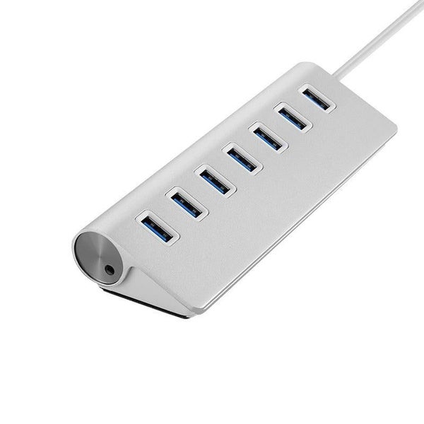 7-Port Aluminum Usb2.0 Hub Carousel 1