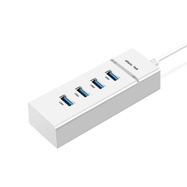 4-Port Usb 2.0 Hub With Light Bar 15Cm Cable Carousel 1