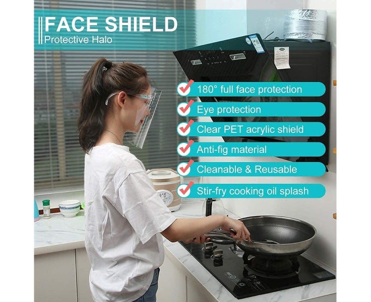 10 Pack Clear Face Masks Suitable for Cycling, Camping, Traveling, for Kids, Carousel 5