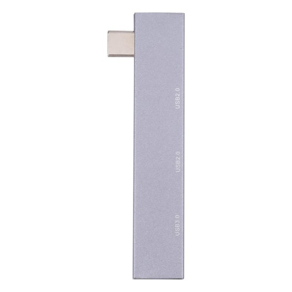 Usb-C To Dual Usb Adapter Silver Carousel 2