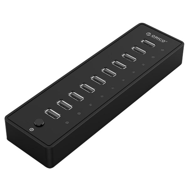 10-Port Usb 2.0 Hub With Led Indicator & 1M Cable Carousel 2