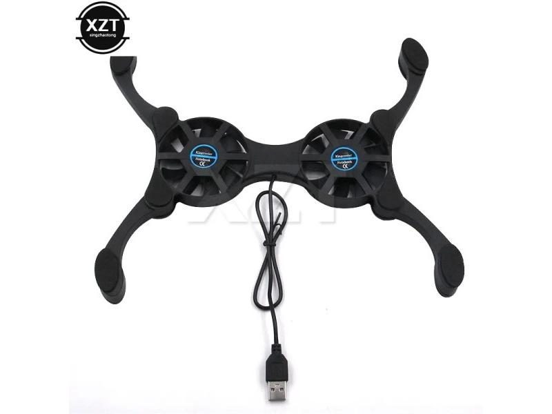 1pcs USB Port Mini Octopus Notebook Fan Cooler Cooling Pad For 7-15 Inch Laptop Carousel 1