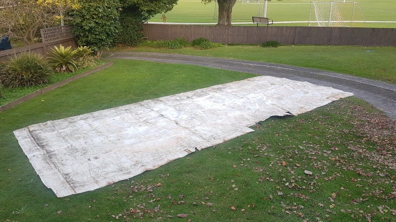 **INSULATED** Heavy Duty PVC Tarpaulin 7.6m × 3.1m Carousel 2