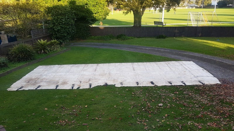 **INSULATED** Heavy Duty PVC Tarpaulin 7.6m × 3.1m Carousel 7