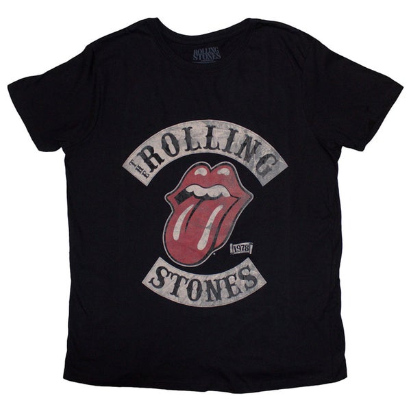 The Rolling Stones Tour 1978 Skinny Fit T Shirt Carousel 1