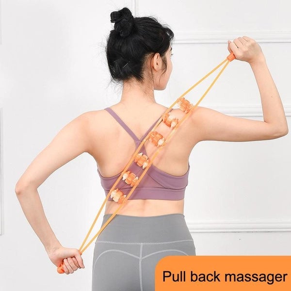 3-Wheel Manual Back Massager Green Carousel 7