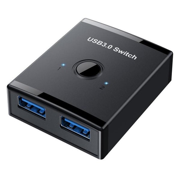 Usb3.0 Bidirectional Printer Splitter Black Carousel 2