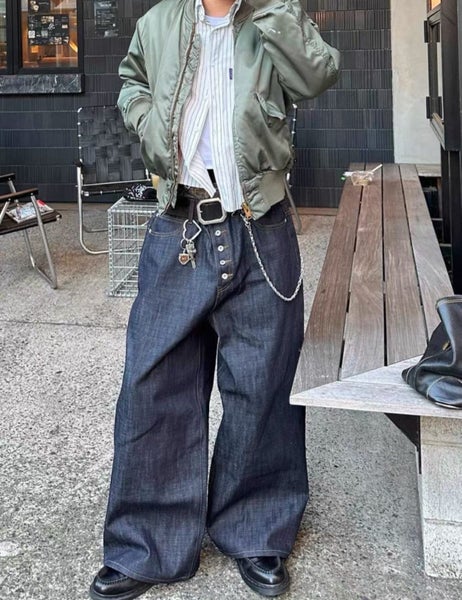 No Faith Studio Japanese Selvedge Jeans629357022745621122