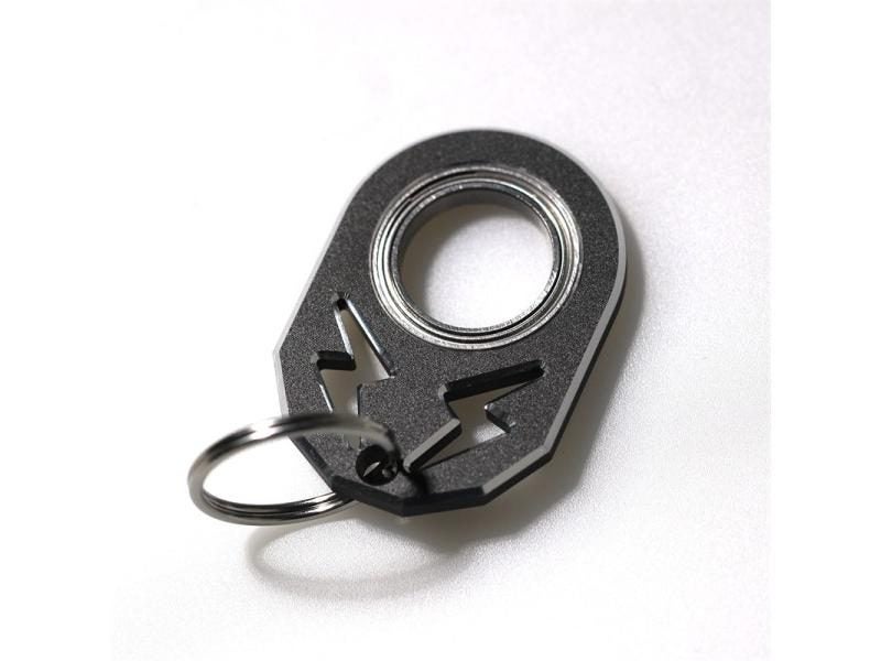 Fingertip Revolve Toys Relief Fidget Anxiety Stress Metal Keyring Spinner Toys Carousel 1