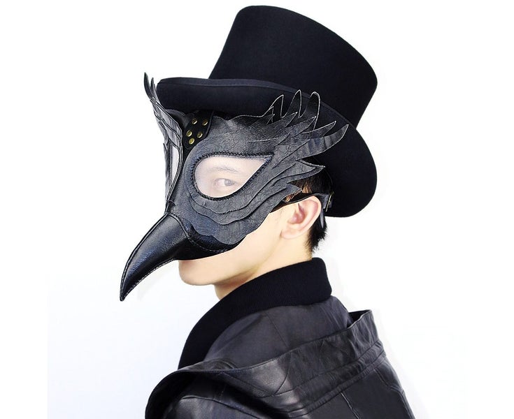 Halloween Cospaly Plague Beak Masquerade Party Mask HG092 Carousel 1
