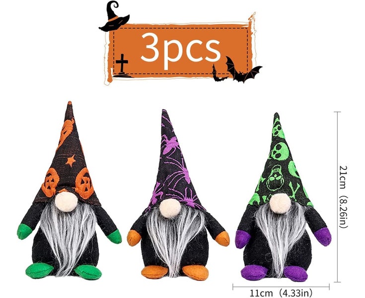 3Pcs Halloween Plush Dolls Halloween Stuffed Halloween Hand Plush Halloween D Carousel 2
