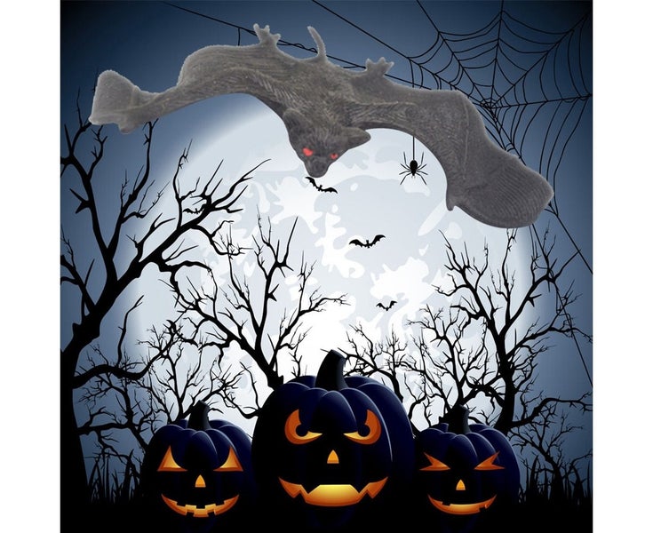 10pcs/ Set Stereo Hanging Bat for Bar KTV School Halloween Party Decoration Carousel 5