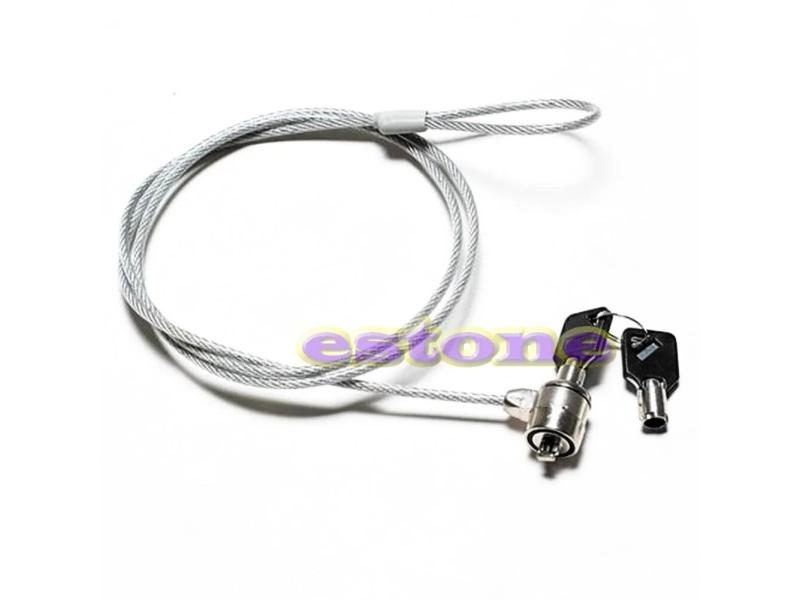 Laptop Computer Chain Lock With Key For Anti-Theft Carousel 1