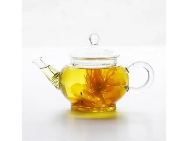 High Temperature Resistance Glass Spring Filter 250ml Glass Tea Set Pot Tea Carousel 1