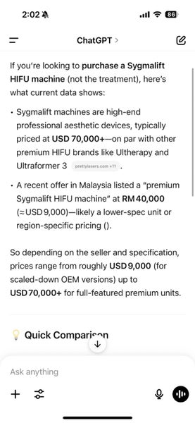 Sygmalift HIFU Carousel 8