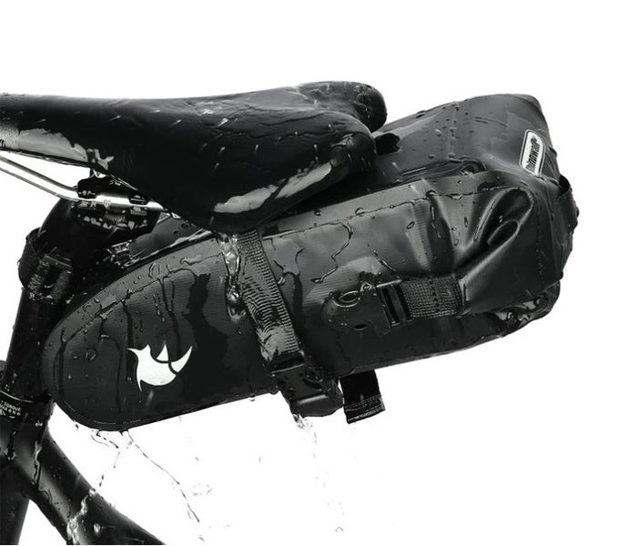 RHINOWALK Waterproof Bike Saddle Seat Bag - 2.5 Liter, Black, high quality Carousel 2
