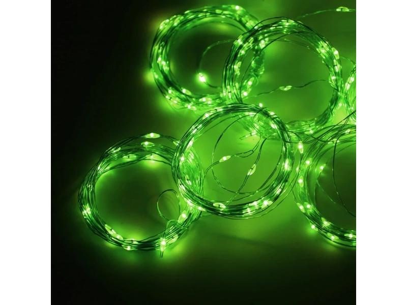 Garland Curtain Light String USB Remote LED Copper Wire 9 Color Fairy Lights Carousel 1