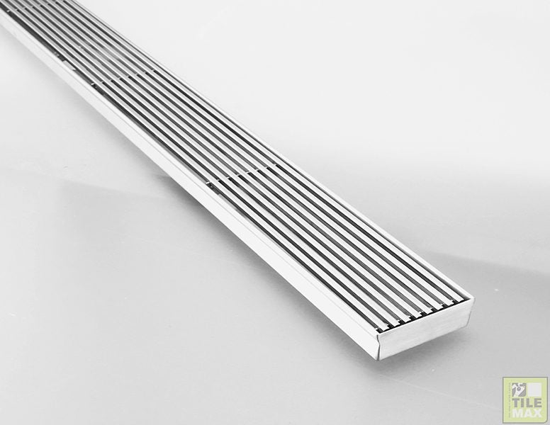 Infinity Designer Mesh Linear Drain 970mm x 68mm Carousel 1