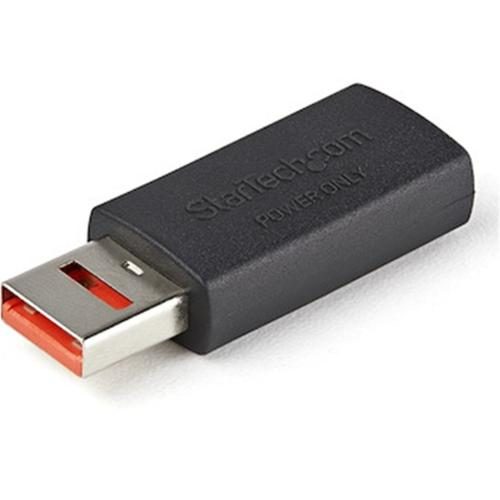 StarTech.com USBSCHAAMF Secure Charging USB Data Blocker Adapter Male to Female Carousel 1