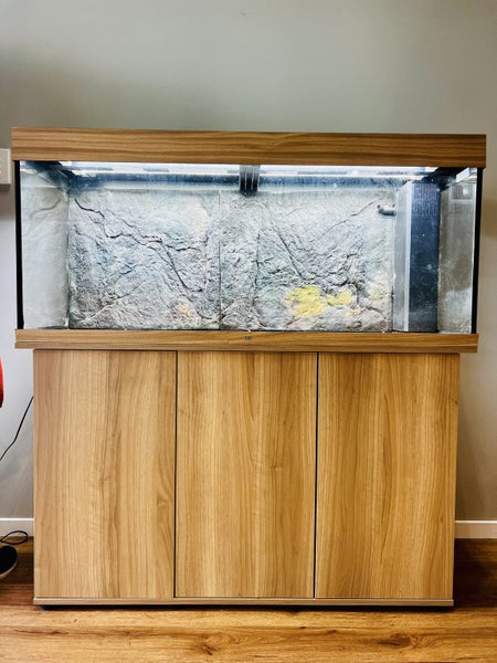 Juwel Rio 240 LED Aquarium + Matching Cabinet | Light Wood Finish Carousel 1
