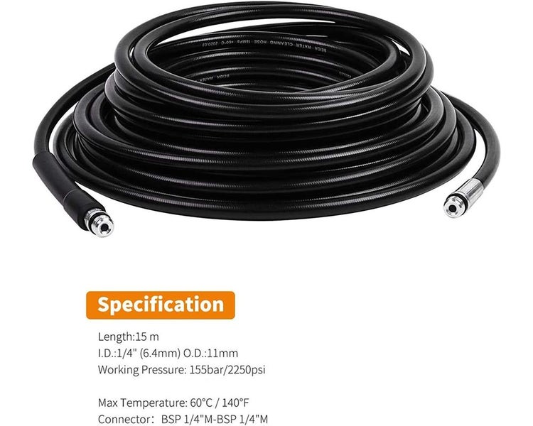 Pressure Washer Drain/Pipe Cleaning Kit 10m Carousel 2