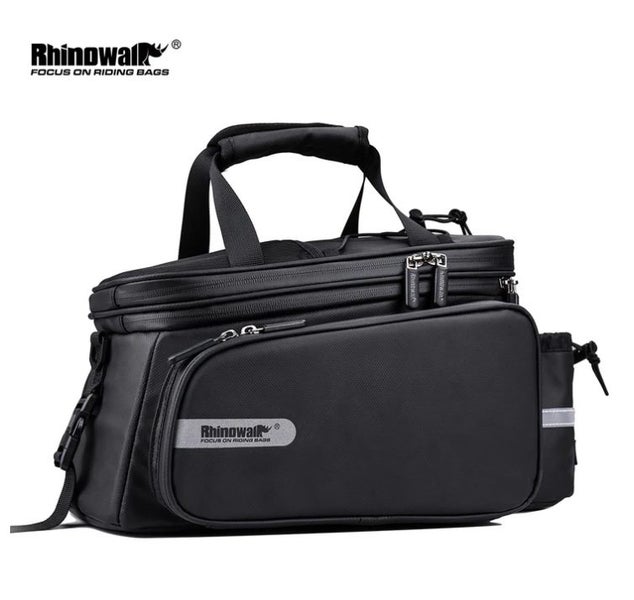 Rhinowalk Bike Waterproof Pannier - Expandable to 11L/17L/30L, Black, Quality Carousel 1
