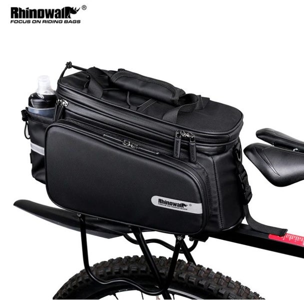 Rhinowalk Bike Waterproof Pannier - Expandable to 11L/17L/30L, Black, Quality Carousel 2