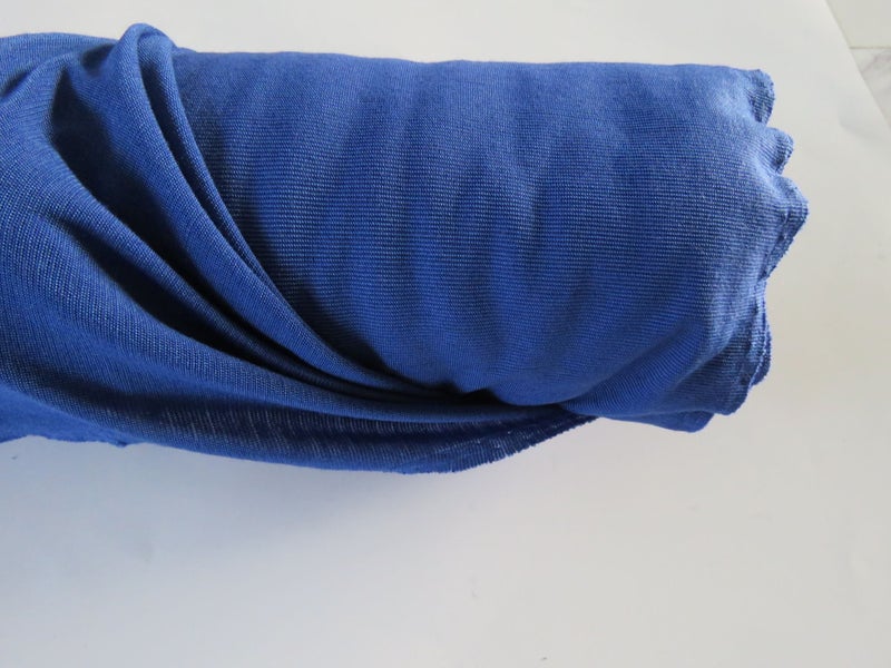 3m Resolution Blue 46% merino 54% polyester 135g jersey knit fabric Carousel 6