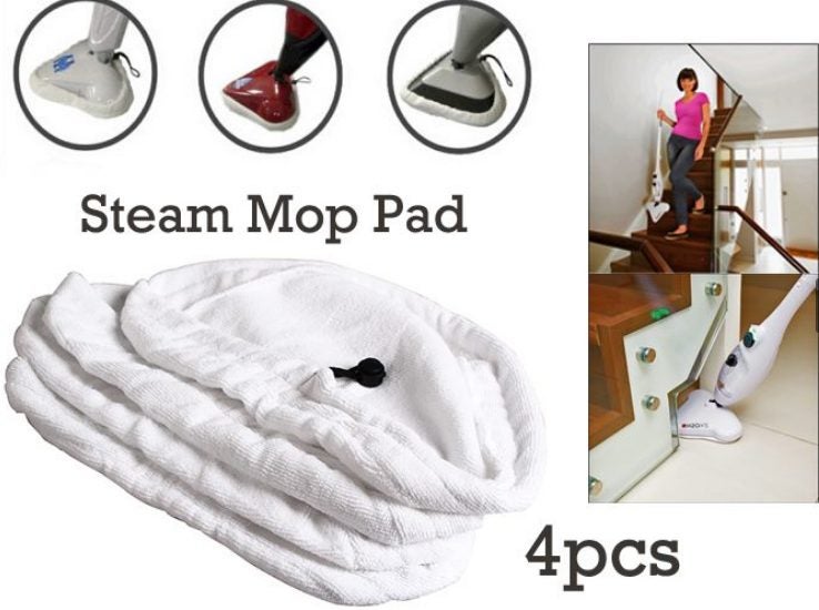 Steam Mop Pads, Steam Mop Pads x 4pcs Carousel 1