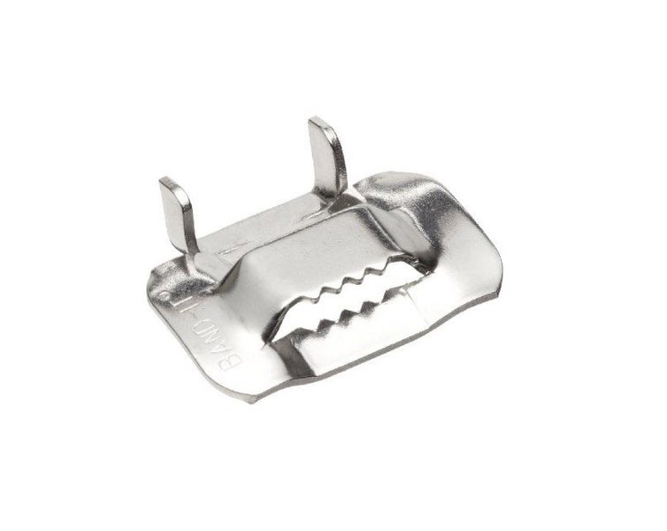 BAND-IT 201 Stainless Steel Giant Ear-Lokt Buckle 1/2 inch 50pcs Carousel 1