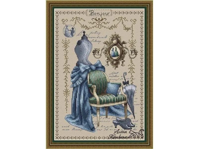 ZZ1599 DIY Homefun Cross Stitch Kit Packages Counted Cross-Stitching Kits New Carousel 1