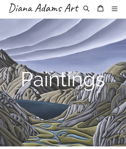 Original Painting by Diana Adams Carousel 2