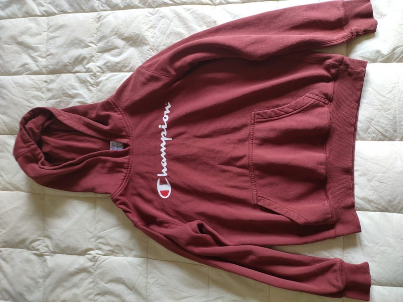 Champion boys 14y rust hoody logo sweatshirt Carousel 2