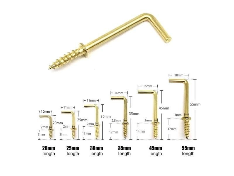 25X Golden Picture Photo Frame Lamp Light Cabinet Tool Plant Curtain Wire Carousel 1