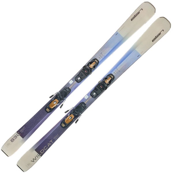 Elan Wildcat 83 C 160cm All Mountain Womens Ski with Elan EL 9 Binding Carousel 1