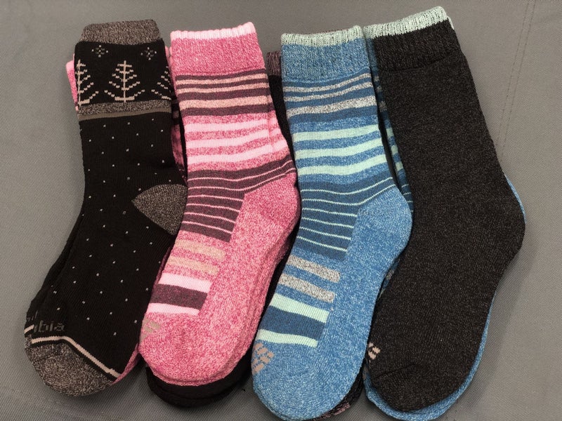 (60 Pairs) Thermal Women Socks Work Socks Cushioned Mixed Colour & Pattern Carousel 2