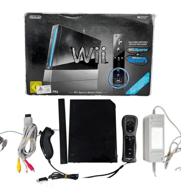 Nintendo Wii BLACK *BOXED* Carousel 1