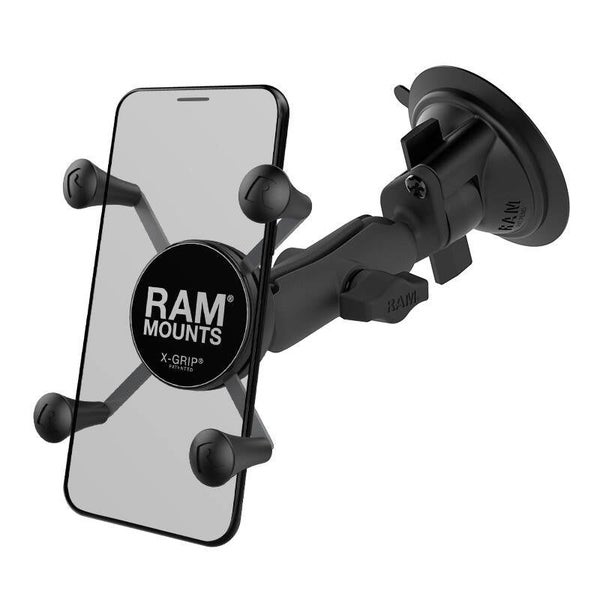 RAM X-Grip Universal SmartPhone Cradle - Suction Cup Base (Composite) Carousel 1