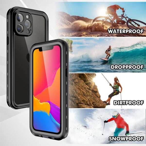 iPhone 13 Pro Max RedPepper Shockproof Waterproof IP68 Lifeproof Case (BLACK) Carousel 6