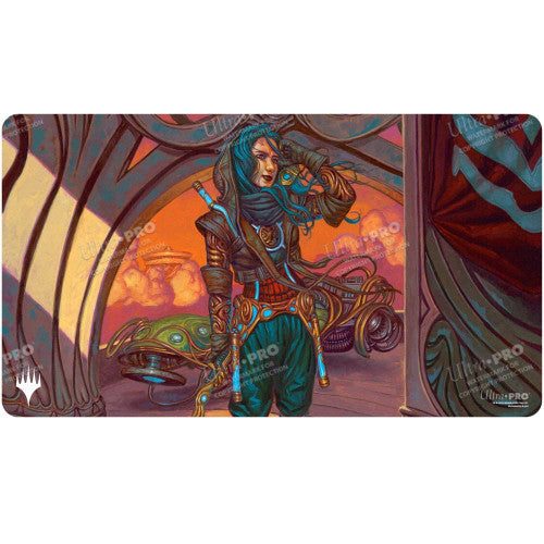Ultra Pro Magic MTG Aetherdrift Playmat Borderless Racer 1 Carousel 1