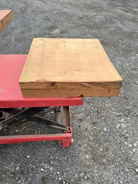 Ancient Swamp Kauri Square Slab – 530×496×105mm | Rare NZ Timber for Woodworking Carousel 2