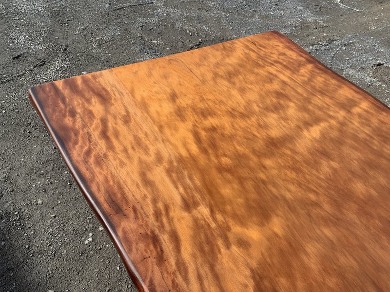Ancient Swamp Kauri Square Slab – 530×496×105mm | Rare NZ Timber for Woodworking Carousel 8